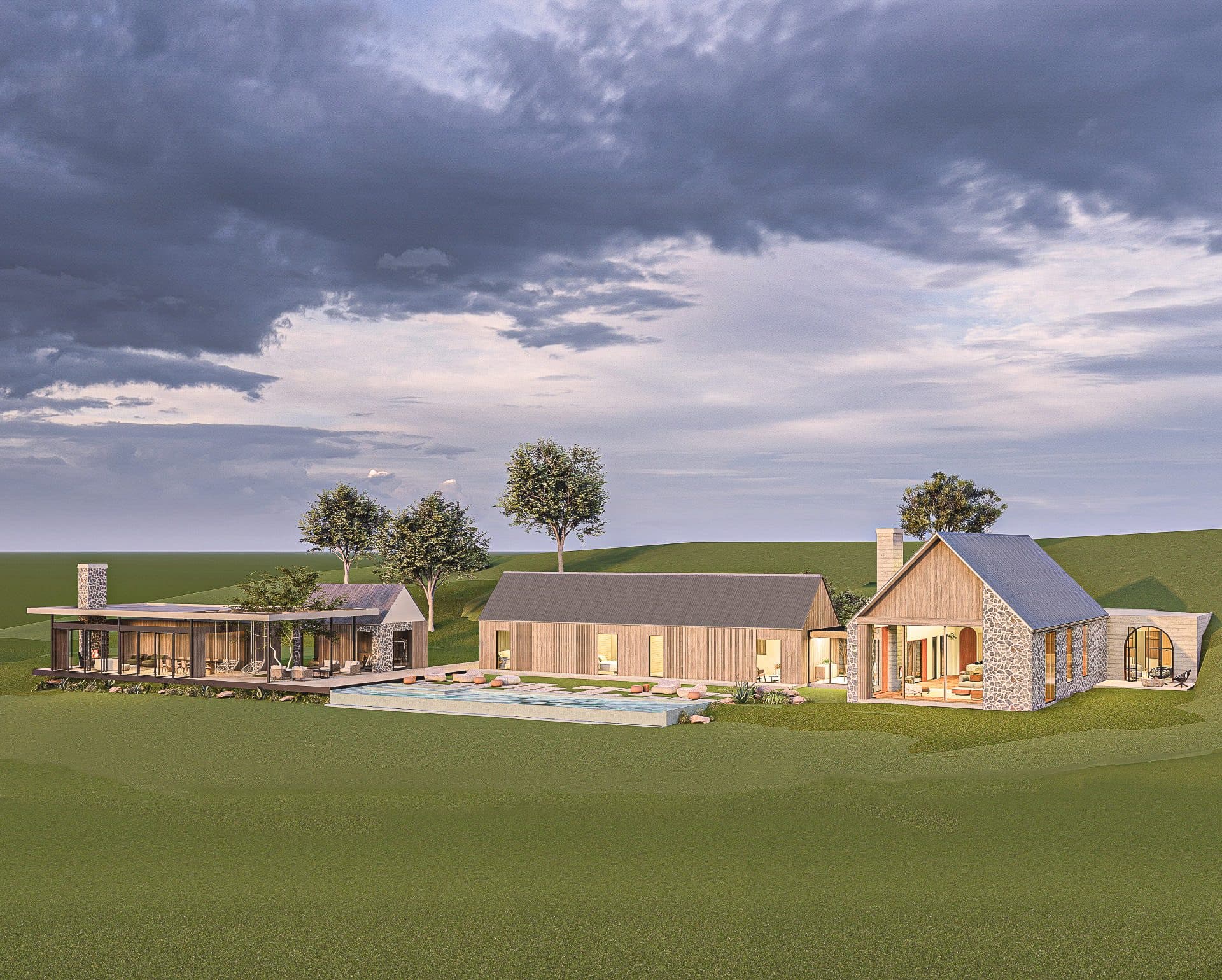 Wilson Hill Road House, Back Valley, South Australia